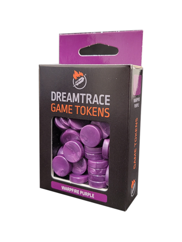 DREAMTRACE GAMING TOKENS: WARPFIRE PURPLE