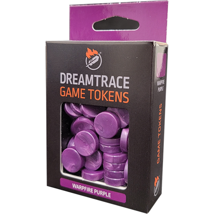 DREAMTRACE GAMING TOKENS: WARPFIRE PURPLE