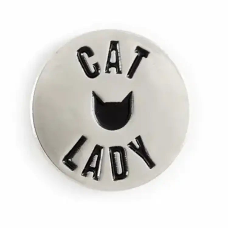 THESE ARE THINGS ENAMEL PIN - CAT LADY