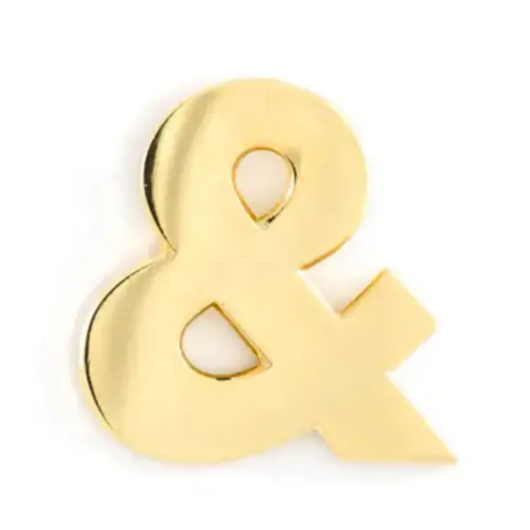THESE ARE THINGS ENAMEL PIN - AMPERSAND