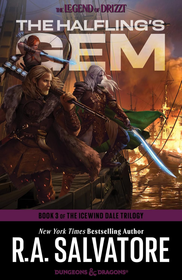 PENGUIN RANDOM HOUSE DUNGEONS & DRAGONS THE LEGEND OF DRIZZT THE HALFLING'S GEM SC NOVEL THE ICEWIND DALE TRILOGY BOOK 3