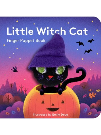 CHRONICLE BOOKS LITTLE WITCH CAT FINGER PUPPET BOOK