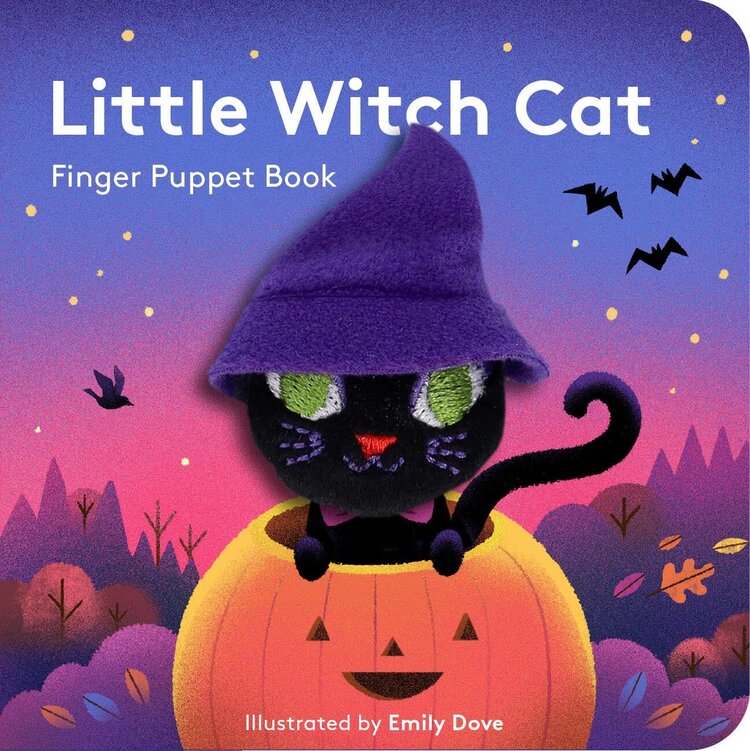 CHRONICLE BOOKS LITTLE WITCH CAT FINGER PUPPET BOOK