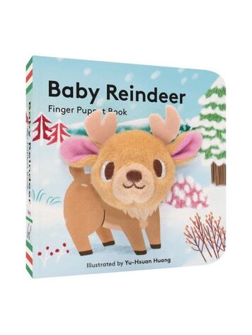 CHRONICLE BOOKS BABY REINDEER FINGER PUPPET BOOK
