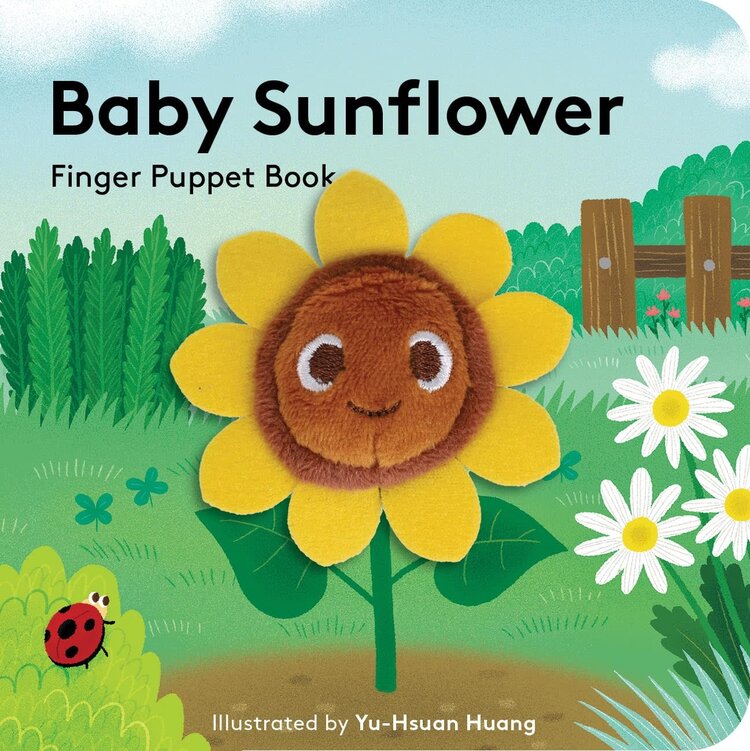 CHRONICLE BOOKS BABY SUNFLOWER FINGER PUPPET BOOK