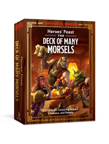 CLARKSON POTTER DUNGEONS & DRAGONS HEROES' FEAST THE DECK OF MANY MORSELS