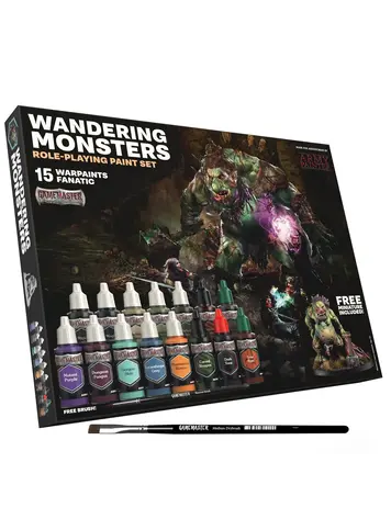 THE ARMY PAINTER ARMY PAINTER WANDERING MONSTERS ROLE-PLAYING PAINT SET