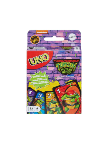 MATTEL GAMES UNO: TMNT MUTANT MAYHEM