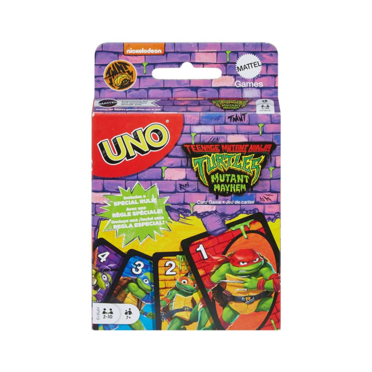 MATTEL GAMES UNO: TMNT MUTANT MAYHEM