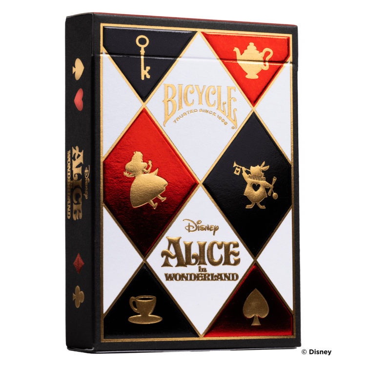BICYCLE PLAYING CARDS - DISNEY ALICE IN WONDERLAND