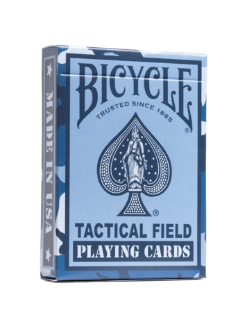 BICYCLE PLAYING CARDS - TACTICAL FIELD (NAVY)
