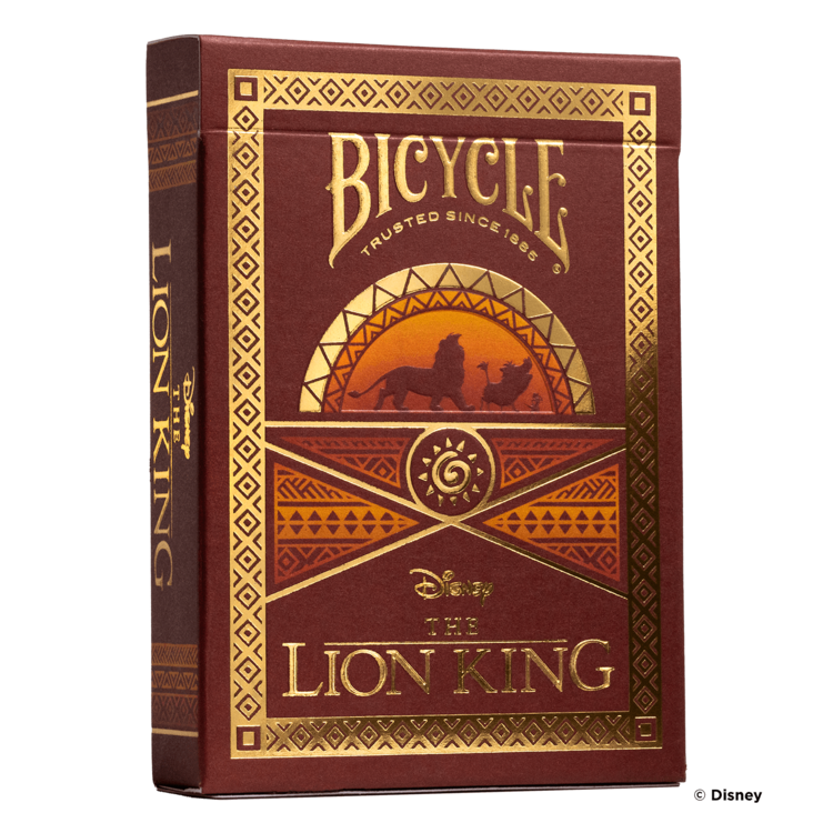 BICYCLE PLAYING CARDS - DISNEY LION KING