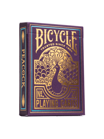 BICYCLE PLAYING CARDS - PURPLE PEACOCK