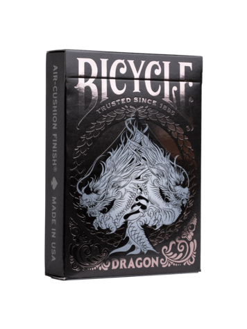 BICYCLE PLAYING CARDS - DRAGON BLACK