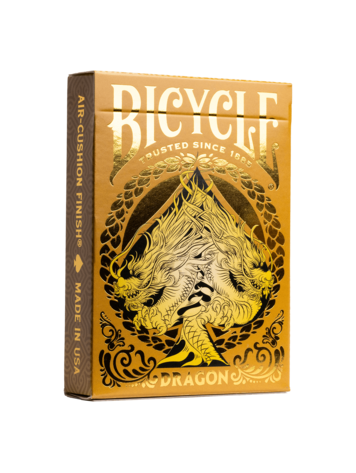BICYCLE PLAYING CARDS - DRAGON GOLD