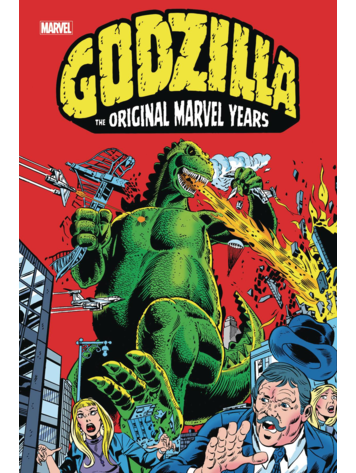 MARVEL COMICS GODZILLA THE ORIGINAL MARVEL YEARS OMNIBUS HC HERB TRIMPE FIRST ISSUE COVER [DM ONLY]