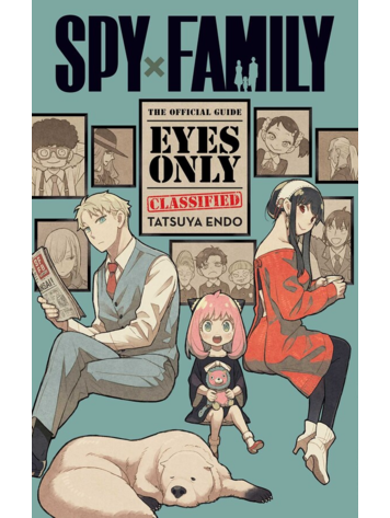VIZ MEDIA LLC SPY X FAMILY OFFICIAL GUIDE EYES ONLY GN