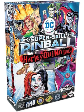 WIZKIDS DC SUPER-SKILL PINBALL HARLEY QUINN BALL