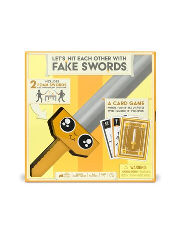 EXPLODING KITTENS GROUP LLC LET'S HIT EACH OTHER WITH FAKE SWORDS