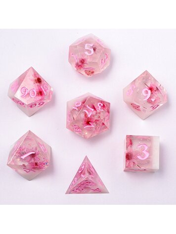 HYMGHO HYMGHO CAPTURED MAGIC HAND SANDED SHARP EDGE RESIN SAKURA CHERRY BLOSSOM