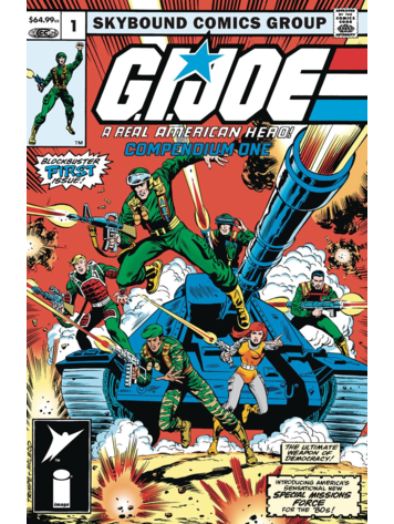 IMAGE COMICS GI JOE A REAL AMERICAN HERO COMPENDIUM TP BOOK 01 DIRECT MARKET EXCLUSIVE HERB TRIMPE & BOB MCLEOD CVR