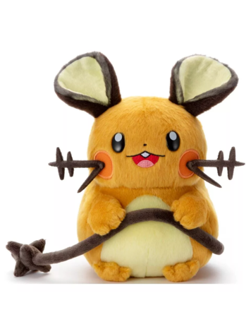 TAKARA TOMY A.R.T.S I CHOOSE YOU! POKEMON PLUSH DOLL DEDENNE 7"