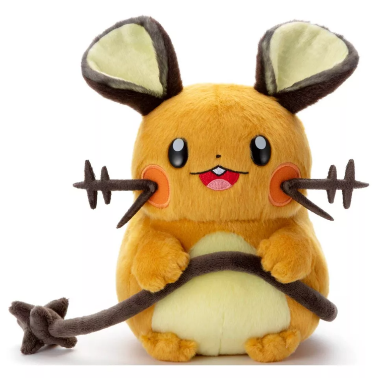 TAKARATOMY A.R.T.S I CHOOSE YOU! POKEMON PLUSH DOLL DEDENNE, 7"