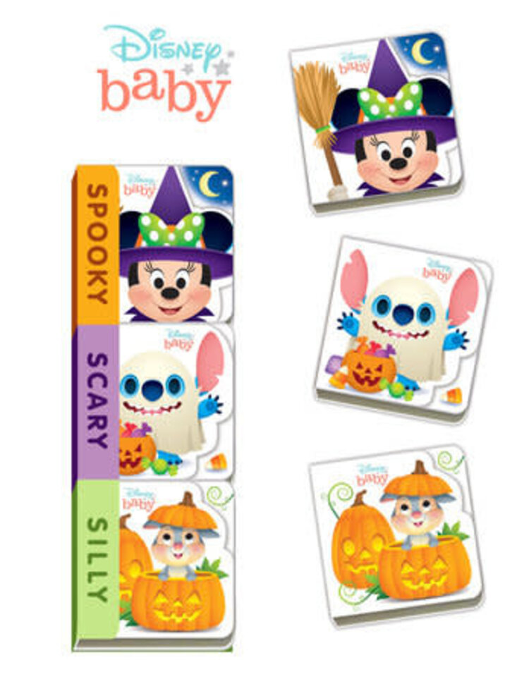 DISNEY BABY SPOOKY SCARY SILLY TEENY TINY BOARD BOOK