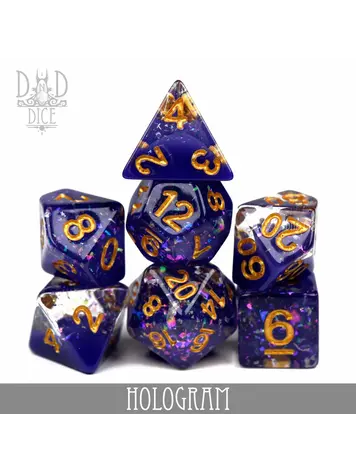 DND DICE HOLOGRAM RPG DICE SET