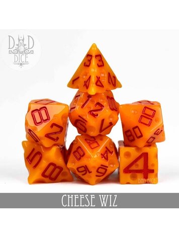 DND DICE CHEESE WIZ RPG DICE SET