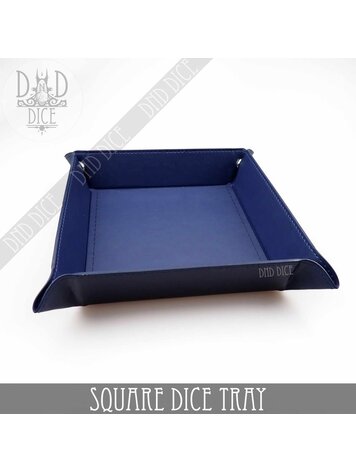 DND DICE SQUARE DICE TRAY - BLUE