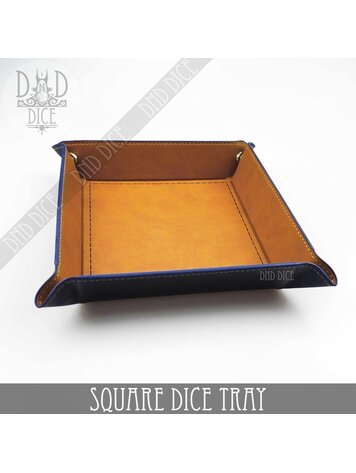 DND DICE SQUARE DICE TRAY - TAN