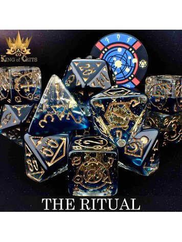 DND DICE THE RITUAL - 11 DICE RPG SET