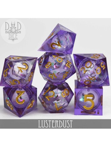 DND DICE LUSTERDUST - LIQUID CORE RPG DICE SET