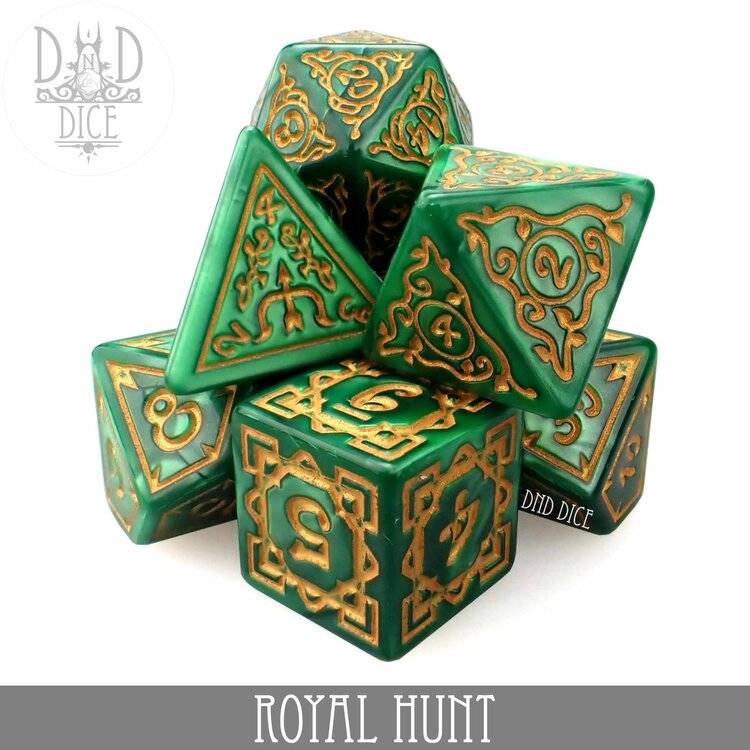 DND DICE ROYAL HUNT RPG DICE SET