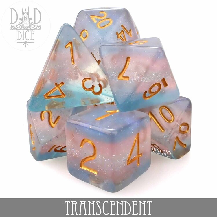 DND DICE TRANSCENDENT RPG DICE SET