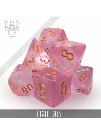 DND DICE PIXIE DUST RPG DICE SET