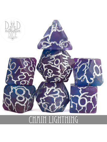 DND DICE CHAIN LIGHTNING RPG DICE SET