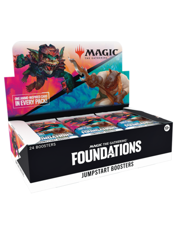 WIZARDS OF THE COAST MTG FOUNDATIONS JUMPSTART 2025 BOOSTER BOX