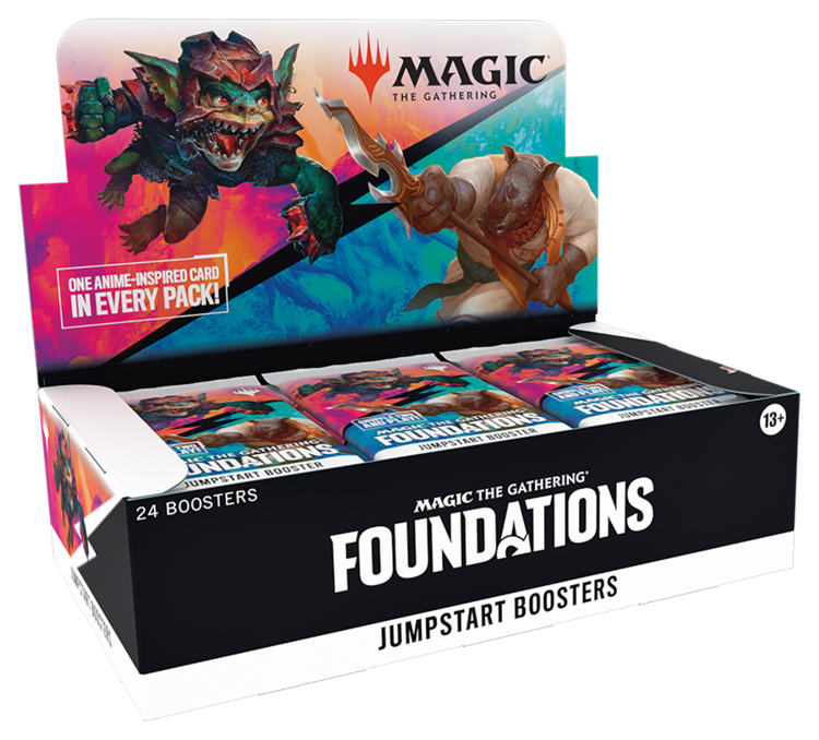 WIZARDS OF THE COAST MTG FOUNDATIONS JUMPSTART 2025 BOOSTER BOX