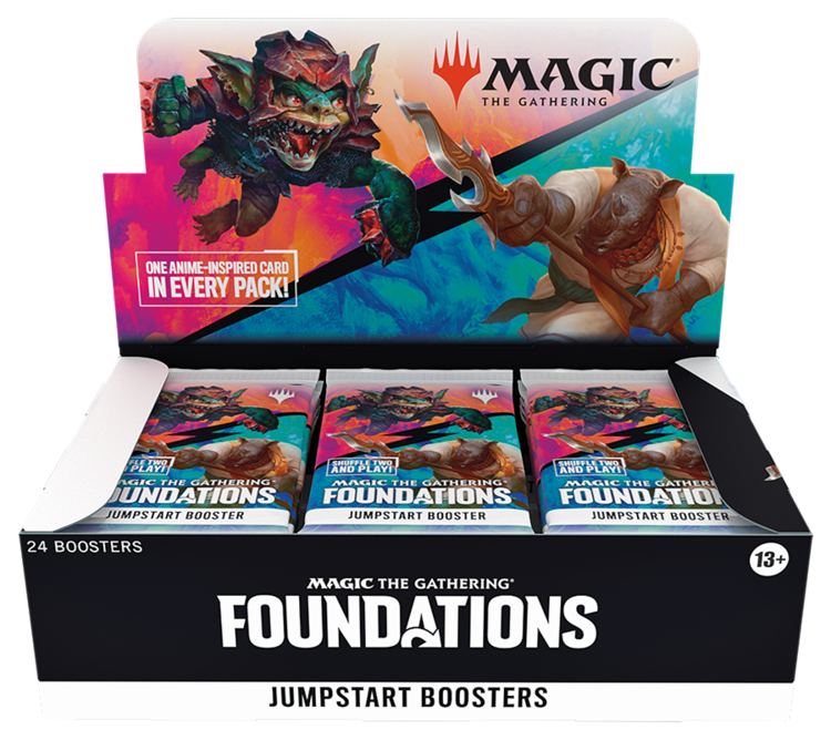 WIZARDS OF THE COAST MTG FOUNDATIONS JUMPSTART 2025 BOOSTER BOX