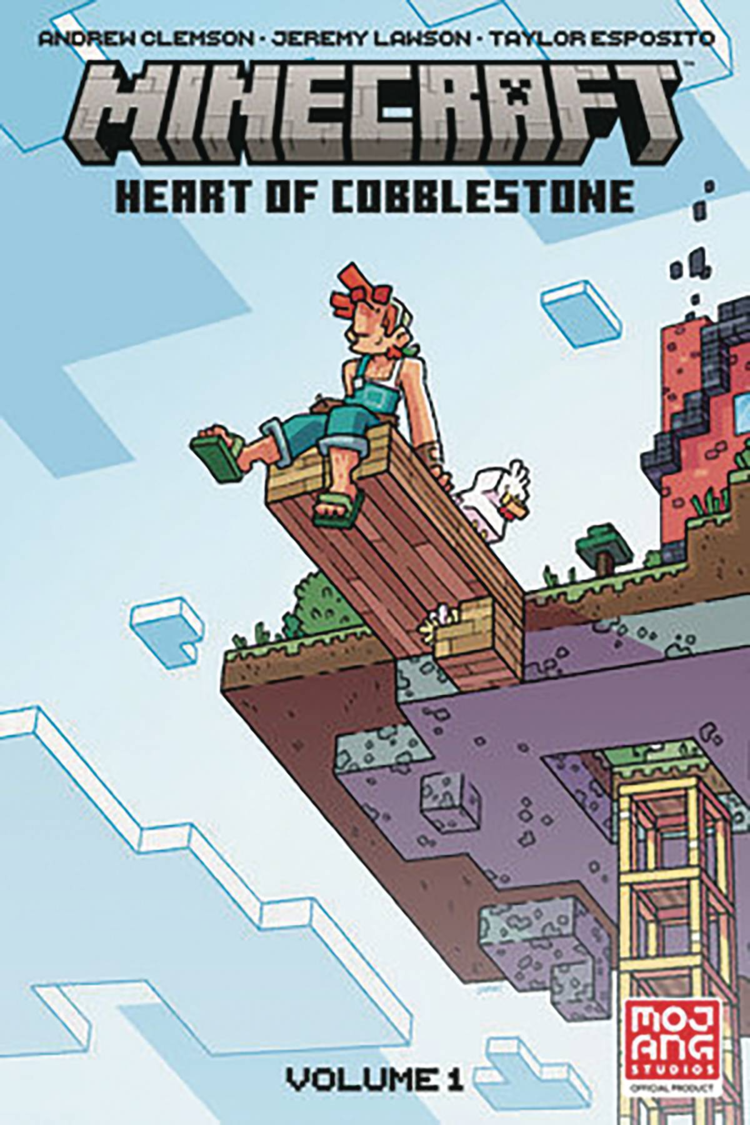 DARK HORSE COMICS MINECRAFT HEART OF COBBLESTONE GN VOL 01