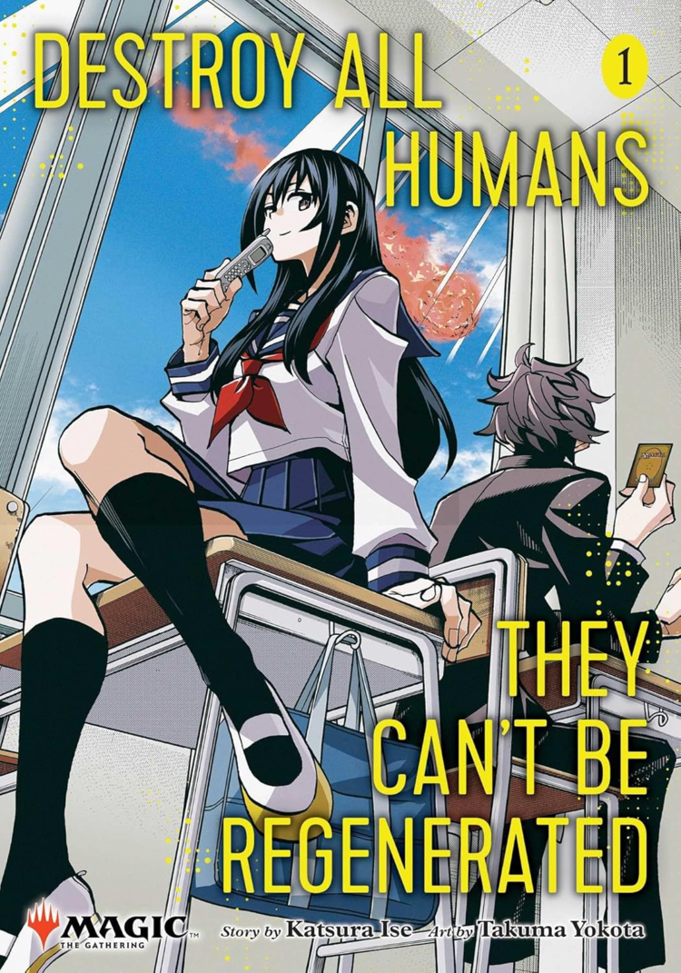 VIZ MEDIA LLC DESTROY ALL HUMANS CANT BE REGENERATED MTG MANGA GN VOL 01