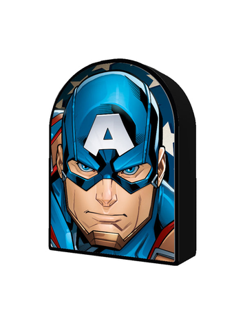 MARVEL CAPTAIN AMERICA COLLECTIBLE SHAPED TIN 300PC PUZZLE