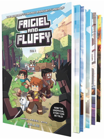 ABLAZE PUBLISHING MINECRAFT MISADV OF FRIGIEL & FLUFFY VOL 1-5 BOX SET
