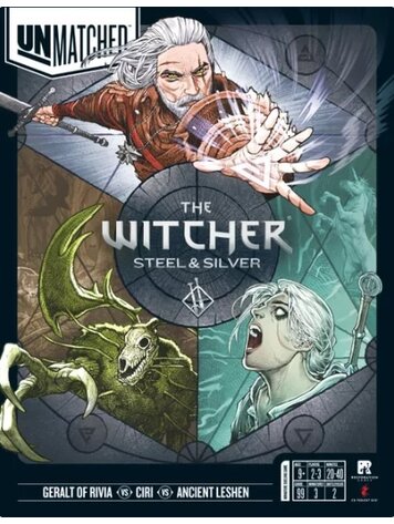 UNMATCHED THE WITCHER STEEL SILVER