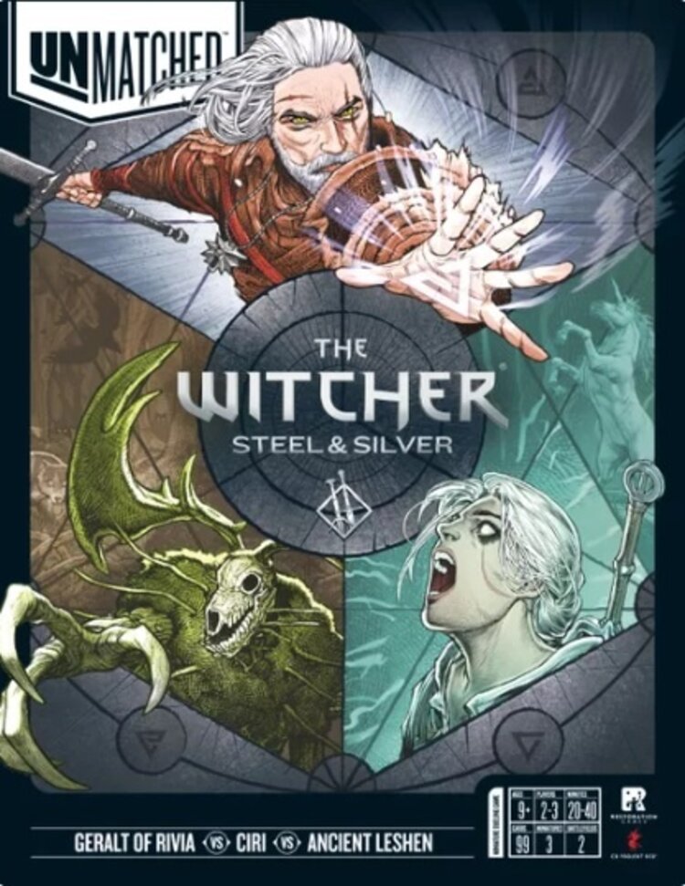 UNMATCHED THE WITCHER STEEL SILVER