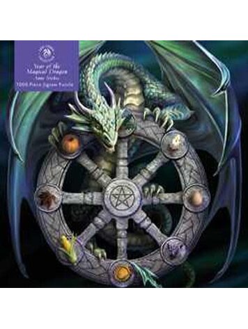 YEAR OF THE MAGICAL DRAGON ANNE STOKES 1000 PC PUZZLE