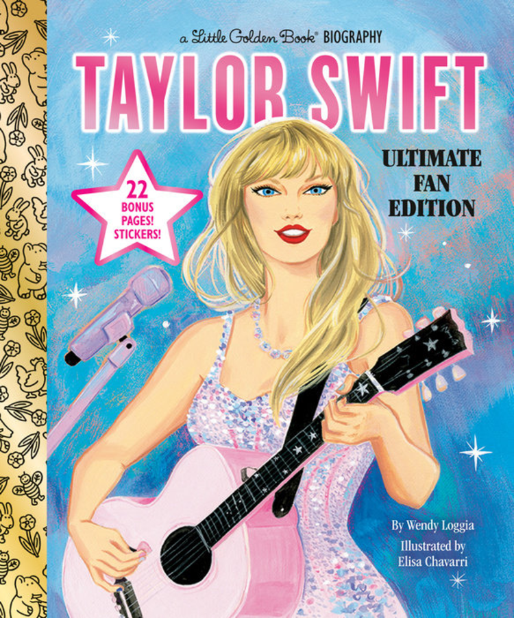 GOLDEN BOOKS TAYLOR SWIFT ULTIMATE FAN EDITION LITTLE GOLDEN BOOK BIOGRAPHY