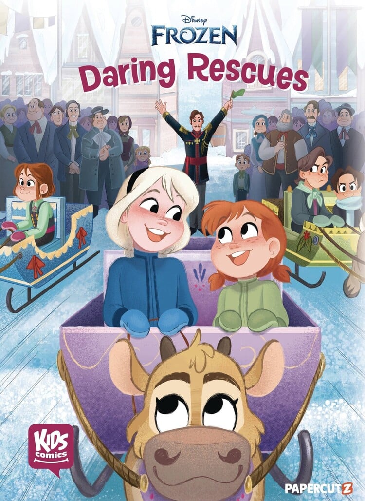 PAPERCUTZ KIDS COMICS DISNEYS FROZEN HC FROZEN DARING RESCUES
